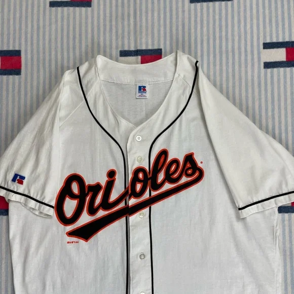 Vintage 1995 Russell Athletic Baltimore Orioles Baseball Jersey - Picture 3 of 12